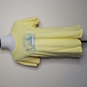 Life is good yellow lighthouse shirt size Large